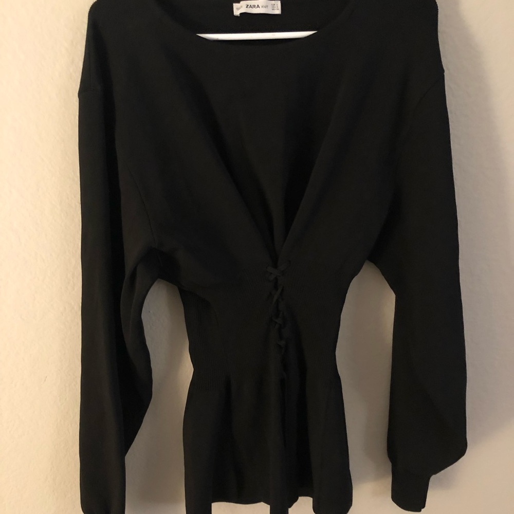 Zara long sleeve blouse